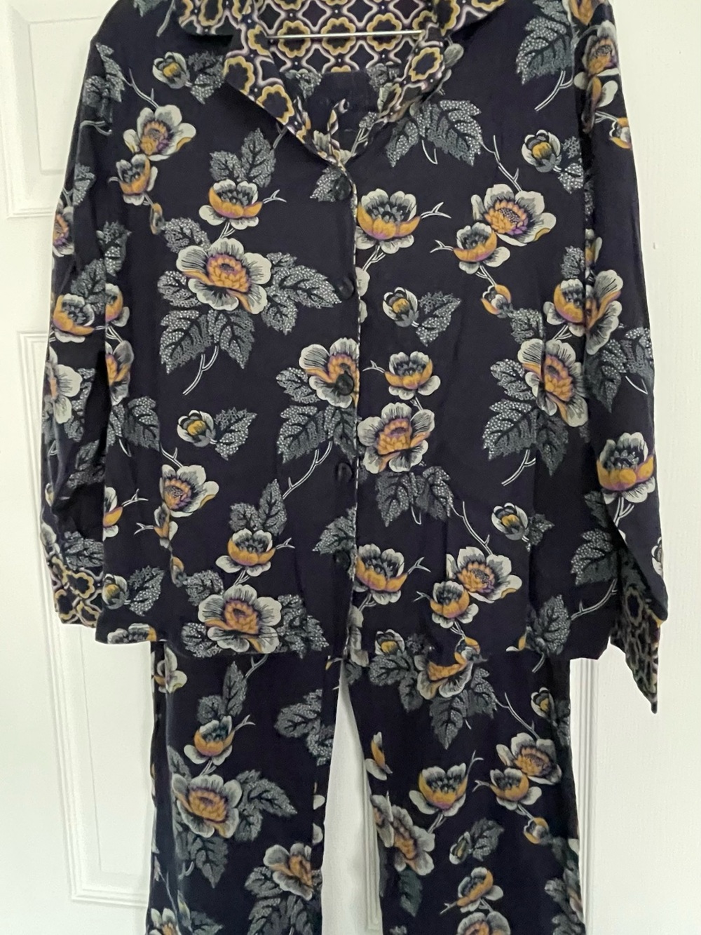 Vera Bradley Navy Pajama Set